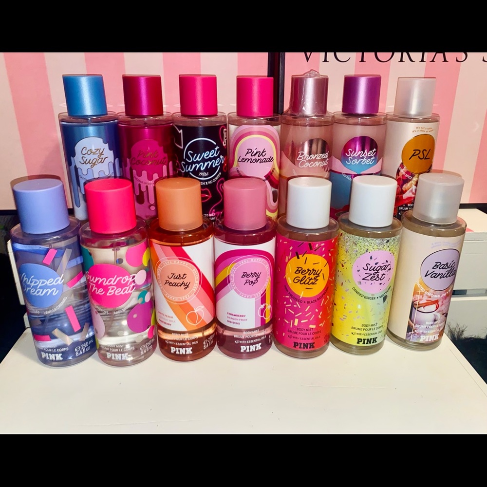 NEW Victoria’s Secret PINK Fragrance Body Mist            YOU PICK ONE